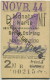 Berlin - Monatskarte S-Bahnverkehr Berlin Ostring Marienfelde - 2. Klasse - Preisstufe 1 14,00RM 1944 - Europe