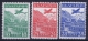 Bulgaria Mi Nr 249 - 251 MH/* Falz/ Charniere  1932 - Luftpost