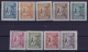 Poland  1925  Mi Nr 224 - 232 MH/* Falz/ Charniere - Unused Stamps