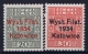 Poland  Mi Nr 285 - 286   MH/* Falz/ Charniere  1934 - Neufs