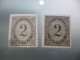 TAXA DE TELEGRAMAS - PRETO, PRETO CINZENTO (1884) - Unused Stamps
