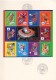 1998 - Encart "COUPE DU MONDE DE FOOT 1998" - Feuillet N°19 + Tp 3130/3131 + Bloc CNEP 1998 N°26 - Image Sur Soie - 1990-1999