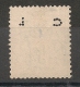 Perforé C.L 5F SAGE. TB CENTRAGE. - 1876-1898 Sage (Type II)
