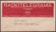 TELEG-181 CUBA (LG-618) 1951 TELEGRAMA TELEGRAM TELEGRAPH+ SOBRE. TRANSATLANTIC RADIO RADIOTELEGRAMA - Telegraph