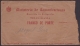 TELEG-183 CUBA (LG-620) 1947 TELEGRAMA TELEGRAM TELEGRAPH+ SOBRE. MARCA POSTAL CRISTO. - Télégraphes