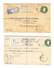 GB FIELD POST OFFICE 1945/46 Lot Von 2 R-Ganzsachen Nach Alexandria Egypten Davon 1 Mit RAF Zensur Stempel - Lettres & Documents