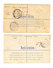 GB FIELD POST OFFICE 1945/46 Lot Von 2 R-Ganzsachen Nach Alexandria Egypten Davon 1 Mit RAF Zensur Stempel - Lettres & Documents