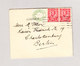 GB London 28.4.1913 Halfpenny GS Ausschnitt König Edward VII Mit 1Penny (2) George V Auf Damenbrief Nach Deutschland - Lettres & Documents