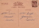 Entier Iris Mimbaste Landes 1940 - Standard Postcards & Stamped On Demand (before 1995)