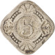 Monnaie, Pays-Bas, Wilhelmina I, 5 Cents, 1929, TTB+, Copper-nickel, KM:153 - 5 Cent