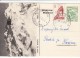 JUGOSLAVIJA YUGOSLAVIA DOPISNICA CARTE POSTALE ILLUSTRATED CARD 1959 DOM NA KOMNI ILIRSKA BISTRICA KOZINA - Postwaardestukken