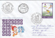 46778- SINGAPORE'10 YOUTH OLYMPIC GAMES, ATHLETICS, ROWING, COVER STATIONERY, OBLIT FDC, 2010, MOLDOVA - Zomer 2014 : Singapore (Olympische Jeugdspelen)