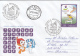 46778- SINGAPORE'10 YOUTH OLYMPIC GAMES, ATHLETICS, ROWING, COVER STATIONERY, OBLIT FDC, 2010, MOLDOVA - Estate 2014 : Singapore (Giochi Olimpici Giovanili)