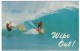 Island Of Hawaii, Surfing 'Wipe Out' C1960s Vintage Postcard - Big Island Of Hawaii