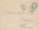 Belgien GS-Umschlag Spa 25.2.1891 - Enveloppes-lettres