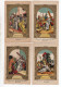 LOT 12 Chromos - Images Religieuses - Jésus - Chemin De La Croix - Dorure - (format CPA) - Andachtsbilder