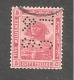 Perfin Perforé Firmenlochung Egypt YT 61 TC & S Thomas Cook And Son - 1915-1921 Protectorat Britannique