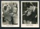 4 X Ramses Filmfotos Film Stars Cards Greta Garbo / Clark Gable / Joan Crawford - Other Brands