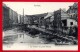 Verviers.La Vesdre Au Pont Diktus. ( Passerelle - Fabrique Diktus, Rue David). Ca 1900 - Verviers