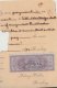 India   QV   1R  NOTARIAL  Revenue   #  92396  Fiscaux  Fiscal  Inde  Indien - 1858-79 Compagnie Des Indes & Gouvernement De La Reine