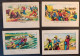 Lot Of 12 KAUGUMMI SAMMELBILDER Indianer, Cowboys , Pirates - LA GIULIA GORIZIA BUBBLE GUM About 1970 - Sonstige & Ohne Zuordnung