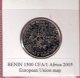 BENIN 1500 CFA 2005 MAP EUROPEAN UNION UNC. NOT IN KM - Benin