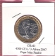 CHAD 4500 CFA 2007 POPE JOHN PAUL II BIMETAL UNC NOT IN KM - Tchad