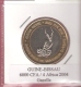 GUINEA BISSAU 6000 CFA 2004 GAZELLE BIMETAL UNC NOT IN KM - Guinea Bissau