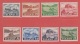 1950 ** (sans Charn., MNH, Postfrish)  Yv  224/6-8/9-231/3	Mi  263/70 (8v.) - Ungebraucht