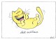 SINE ILLUSTRATEUR CHAT HUMOUR JEU DE MOT "CHAT OUILLEUX" RIRE CP 415 - Sine