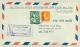 Nederland - 1946 - 2,5c Nationale Hulp Met 50c Konijnenburg Op 1e Vlucht Naar New York - Brieven En Documenten