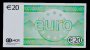 Test Note "NCR, 20 EURO, Testnote, Beids. Druck, RRRR, UNC, NCR - 113a - Autres & Non Classés