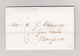 GB London 7.2.1855 Brief Ohne Marke Nach Bruxelles Mit Ankunft Und Transit Stempel - Autres & Non Classés