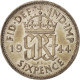 Monnaie, Grande-Bretagne, George VI, 6 Pence, 1944, SUP, Argent, KM:852 - H. 6 Pence