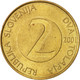 Monnaie, Slovénie, 2 Tolarja, 2001, SUP, Nickel-brass, KM:5 - Slovenia