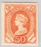 Schweiz Probedruck  "Libertas " 50c Orange - Neufs