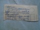 D138859  Hungary  Parcel Post Receipt 1940 - Pacchi Postali