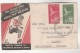 1947  NEW ZEALAND FDC HEALTH Stamps Cover To GB  Archery - FDC