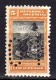 ARGENTINE N° 128 * (YT) 5p. ORANGE ET NOIR PERFORE  Côte 60 € - Unused Stamps
