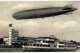 FOTO Zeppelin Dampfschiff Hafengebäude, Fotoabzug, Format 13,2 X 8,8 Cm - Aviation