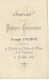 IMAGE PIEUSE SOUVENIR 1ere COMMUNION  JOSEPH PICHON 10 JUILLET 1897 ST CHAMOND EDITEUR DESGODETS &GERARD - Images Religieuses