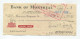 Canada 1967 - 1968 4x " CHEQUES "  Stamped & Signed - Canada