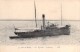 C P A Navire Bateau  Vapeur " Le Vigilant   " Courrier P P Arcachon Humarou Et Cie 1895 Dubigeon Nantes - Traghetti