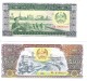 Laos - Pick 30, 31 - 100, 500 Kip 1979, 1988 - Unc - Set 2 Banknotes - Laos