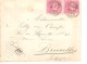 Hongrie - Hungaria Czegleo To Belgium Brussels Arrival Cancellation PR3386 - Lettres & Documents