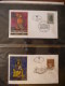 Delcampe - Collezione FDC Austria 1966/70 (m90) - Collections (with Albums)