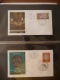 Delcampe - Collezione FDC Austria 1966/70 (m90) - Collections (with Albums)