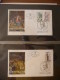 Delcampe - Collezione FDC Austria 1966/70 (m90) - Collections (with Albums)