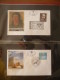 Delcampe - Collezione FDC Austria 1966/70 (m90) - Collections (with Albums)