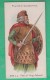 Chromo John Player & Sons, Player's Cigarettes, Arms & Armour 8 -Time Of King Edmund N°869 A Saxon Warrior - Player's
